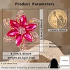 image:imageVintage Flower Brooch for WomenPink