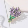 image:imageWCRAZYE Pearl Flower Brooches Pin for Women Girls Gold Plated Fashion Elegant Green Leaf Botanical Floral Lapel Brooch Dress Accessories Cute Wedding Valentines Day Birthday Jewelry Gift SouvenirFlower Brooch 5
