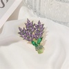 image:imageWCRAZYE Pearl Flower Brooches Pin for Women Girls Gold Plated Fashion Elegant Green Leaf Botanical Floral Lapel Brooch Dress Accessories Cute Wedding Valentines Day Birthday Jewelry Gift SouvenirFlower Brooch 5
