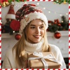 image:imageYowivon Christmas Brooch Pins for Women Fashion Crystal Rhinestone Sparkling Vintage Christmas Holiday Acessories Jewelry Pin Gift for Her Christmas Tree Wreath Snowflake Angel Candy CaneAngel