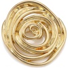 image:image1 PCS Gold Spiral Swirl Brooch Pins for Women Minimalist FashionGold