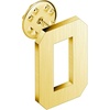 image:imageAMITER Personalized 0100 Number Lapel Pins 18K Gold Brooch Pin Tie Tacks for Suits Neckties Hats Men amp Women0