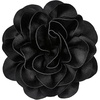 image:imageCicy Bell Womens 75 Extra Large Satin Rose Brooch PinBlack