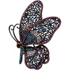 image:imageCrystal Rhinestone Butterfly BroochElegant Butterfly Lapel PinsFashion Exquisite Crystal Animal Shape Brooches Lapel PinsDress Accessories Jewelry Gift for Women Daily DecorationBlue2
