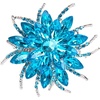 Blue brooch