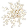 image:imagePearl Brooch for Women Large White Flower Blooming Brooch Pins Statement Pearls Floral Brooches Pins Decoration for Wedding Party Jewelry Accessories 1PC