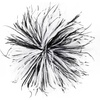 image:imageTHARAHT Feather Flower Brooch Pin 150mm Elegant Floral Lapel Pin for Women Men Suit Dress Shawl Accessory for Wedding Party Banquet Dance Banquet Fashion Jewelry Clothes AccessoriesMix BlackWhite