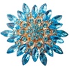 A blue