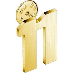 image:imageAMITER Personalized 0100 Number Lapel Pins 18K Gold Brooch Pin Tie Tacks for Suits Neckties Hats Men amp Women11