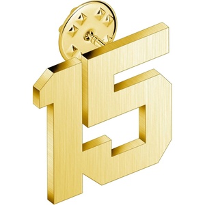 image:imageAMITER Personalized 0100 Number Lapel Pins 18K Gold Brooch Pin Tie Tacks for Suits Neckties Hats Men amp Women15