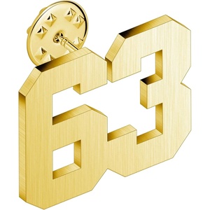 image:imageAMITER Personalized 0100 Number Lapel Pins 18K Gold Brooch Pin Tie Tacks for Suits Neckties Hats Men amp Women63