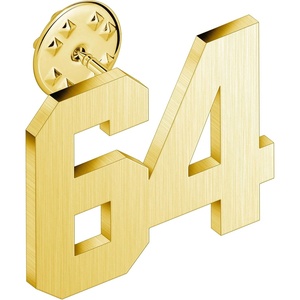 image:imageAMITER Personalized 0100 Number Lapel Pins 18K Gold Brooch Pin Tie Tacks for Suits Neckties Hats Men amp Women64