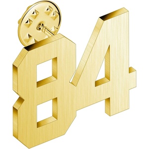 image:imageAMITER Personalized 0100 Number Lapel Pins 18K Gold Brooch Pin Tie Tacks for Suits Neckties Hats Men amp Women84