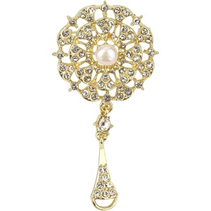 image:imageBrooch Pin for Women Rhinestone Peacock Crystal Delicate Animal Brooch Lapel Pins Girls Fashion Jewelry Gift for Christmas Brooch Birthday Jewelry GiftSun flower