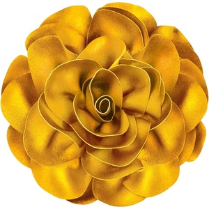 image:imageCicy Bell Womens 75 Extra Large Satin Rose Brooch PinGold