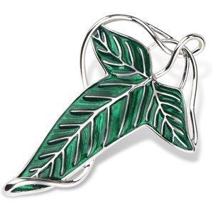 image:imageEKZ Elegance Elven Green Tree Leaf Enamel PinCloak Clasp Brooches Elven Keepsake Pin for Luck and Mystery  Perfect for Christmas Festive Attire and Cosplay Jewelry