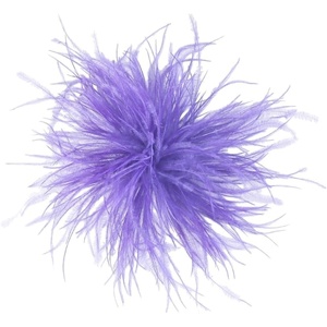image:imageElegant Extra Large Feather Flower Brooch Pin for Women Men Fashion Oversized Floral Lapel Pins Shawl Dress Suit Suit Ceremony Clothes Accessories Dance Banquet Wedding Party Jewelry 300mmPurple