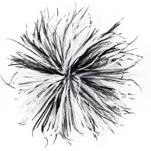 image:imageTHARAHT Feather Flower Brooch Pin 150mm Elegant Floral Lapel Pin for Women Men Suit Dress Shawl Accessory for Wedding Party Banquet Dance Banquet Fashion Jewelry Clothes AccessoriesMix BlackWhite