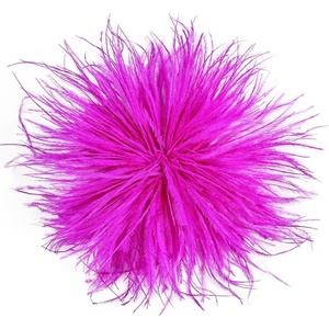 image:imageTHARAHT Feather Flower Brooch Pin 150mm Elegant Floral Lapel Pin for Women Men Suit Dress Shawl Accessory for Wedding Party Banquet Dance Banquet Fashion Jewelry Clothes AccessoriesHot Pink