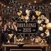 image:imageOutus 112 Pcs Roaring 1920s Party Decorations Black Gold 1920s Decor