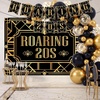 image:imageOutus 112 Pcs Roaring 1920s Party Decorations Black Gold 1920s Decor