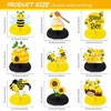 image:imageOutus 9 Pcs Bee Baby Shower Centerpieces Honeycomb Party Decorations