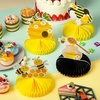 image:imageOutus 9 Pcs Bee Baby Shower Centerpieces Honeycomb Party Decorations