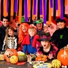 image:imageOutus 9 Rolls Halloween Orange amp Black Streamers  177 Inch x 82 FtRoll