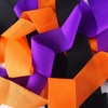 image:imageOutus 9 Rolls Halloween Orange amp Black Streamers  177 Inch x 82 FtRoll