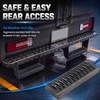 image:imageOutus 1 Pcs Heavy Duty Tractor Step 12 x 475in Bare Steel DIY Truck StepBlack
