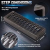 image:imageOutus 1 Pcs Heavy Duty Tractor Step 12 x 475in Bare Steel DIY Truck StepBlack