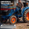 image:imageOutus 1 Pcs Heavy Duty Tractor Step 12 x 475in Bare Steel DIY Truck StepSilver
