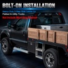 image:imageOutus 1 Pcs Heavy Duty Tractor Step 12 x 475in Bare Steel DIY Truck StepSilver