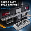 image:imageOutus 1 Pcs Heavy Duty Tractor Step 12 x 475in Bare Steel DIY Truck StepSilver