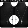 image:imageOutus 2 Pack Retractable Badge Lanyard with ID Holders Gold SilverBlack  Silver
