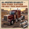 image:imageOutus 26 Inch Fuel Tank Step Compatible with Peterbilt Trucks