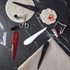 image:imageOutus 3 Pcs Point Turner Seam Creaser Tool for Sewing Quilting Pressing Seams and Marking Fabric Plastic Point Turner with Seam Creasing Edge for Dressmaking Tailoring CraftingWhite Black and RedWhite  Black and Red