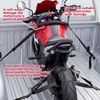 image:imageOutus Universal Motorcycle Transport Tie Down Straps Set RedBlack