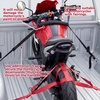 image:imageOutus Universal Motorcycle Transport Tie Down Straps Set RedRed