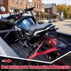 image:imageOutus Universal Motorcycle Transport Tie Down Straps Set RedRed