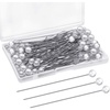 image:imageOutus 100 Pieces Boutonniere Pins Pearl Pins for Bouquet Faux Pearl Wedding
