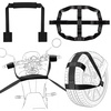 image:imageOutus Universal Motorcycle Transport Tie Down Straps Set RedBlack