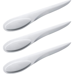 image:imageOutus 3 Pcs Point Turner Seam Creaser Tool for Sewing Quilting Pressing Seams and Marking Fabric Plastic Point Turner with Seam Creasing Edge for Dressmaking Tailoring CraftingWhite Black and RedWhite