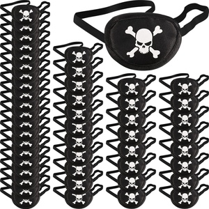 image:imageOutus 48 Pcs Pirate Eye Patches for Kids Adults Halloween Party Favors