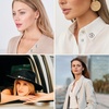 image:image20 PCS Women Shirt Brooch Buttons NoSew Invisible Pearl Brooch Buttons Cover Up Lapel Pins Blouse Modesty Pin Prevent Accidental Exposure Decorative Pins for DIY Cardigan Bag Dress Clothes