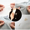 image:image20Pcs Pearl Crystal Brooch Safety Pins Waist Tightener Decor Pins Set