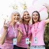 image:image24 Pieces Breast Cancer Awareness Pink Bulk Ribbon Lanyards Women for ID Badges Keychain Phone Bag Pink Black White Purple