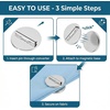 image:image6pc Magnetic Pin Backs Brooch Converter and Magnetic Brooch Holder for Clothing Scarf Shawl and Lapel Pins
