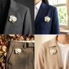 image:imageFlower Brooch Pin for Women Mothers Day Gifts Gold Daisy Brooch Corsage