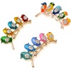 image:imageHonbay 3PCS Colorful Little Birds Brooch Pins Enamel Alloy Sparkling Rhinestones Cute Animal Birdie Brooches Little Birds Breastpin Lapel Pins Hat Scarf Shawl Sweater Cardigan Clips